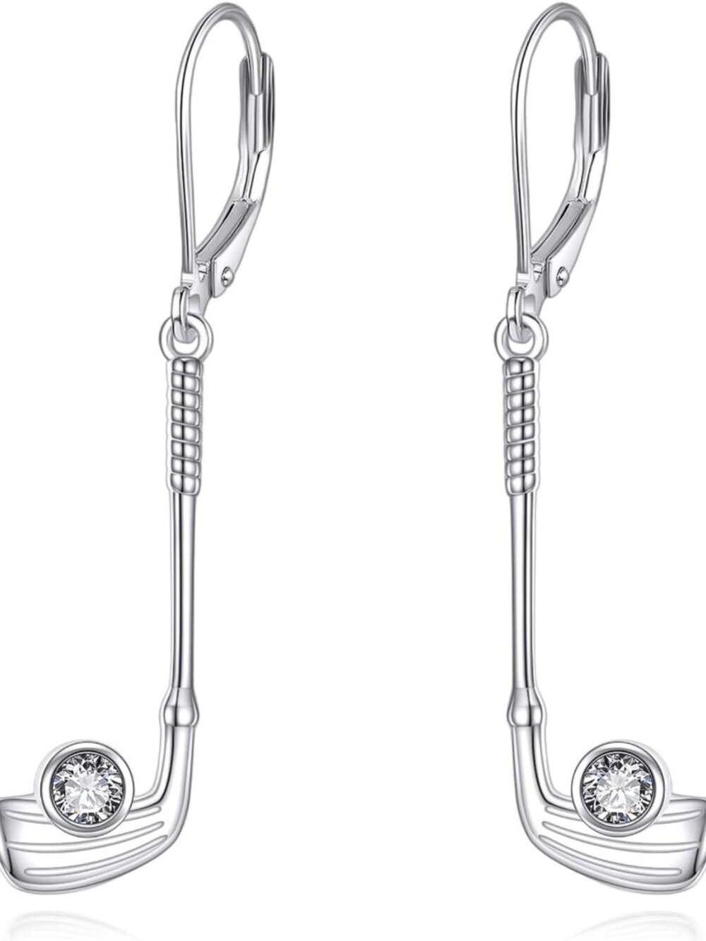 Sport Lover Dangle Earrings - Sterling Silver Tennis & Hockey Racket Jewelry
